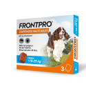 FRONTPRO COMPRIMIDOS MASTICABLES PARA PERROS 10-25KGS.3CDOS.