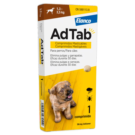 ADTAB 56MG.PERRO 1.3-2.5KG.1 CDO.